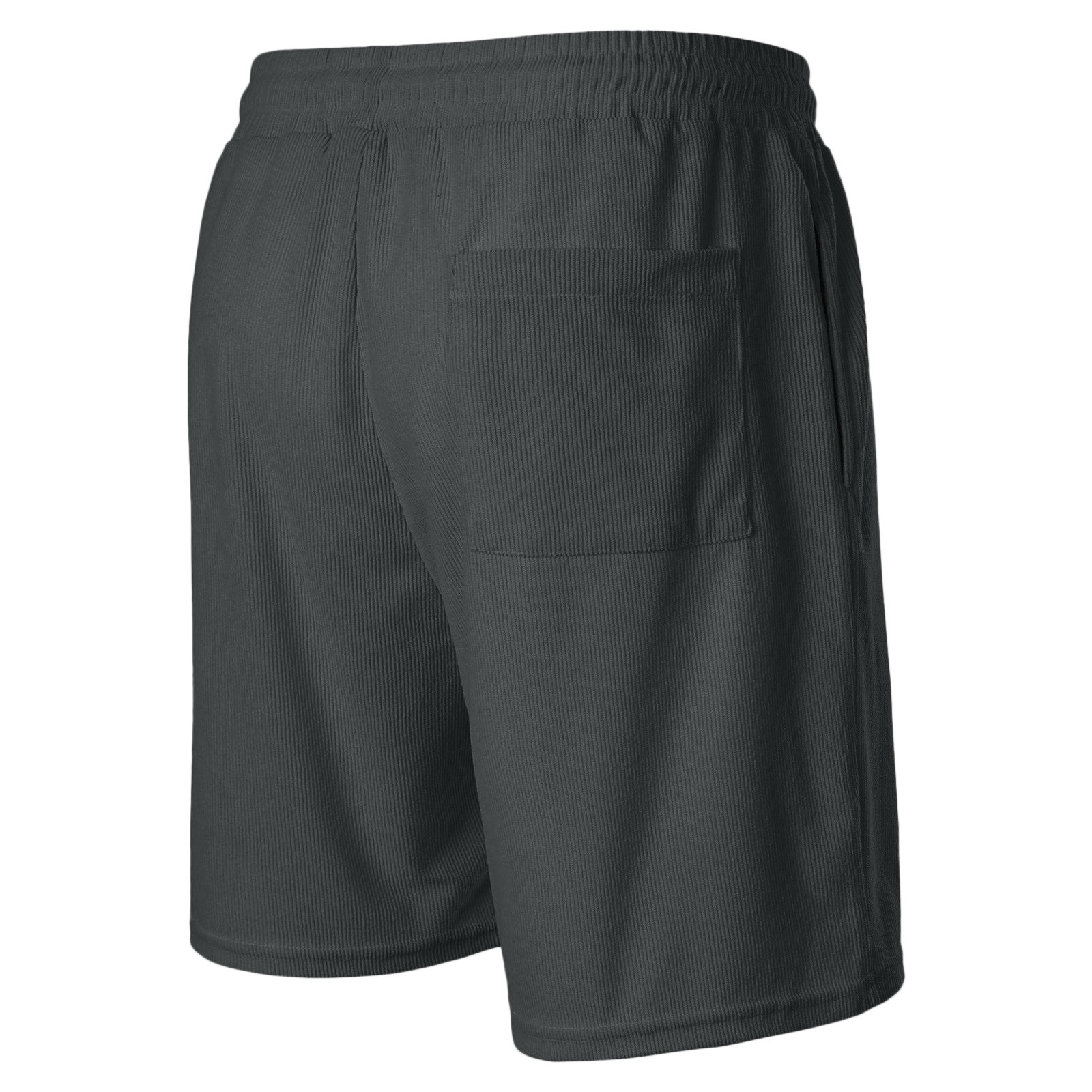 thumbnail image 5 of Pantalones cortos de verano de secado rápido con cintura elástica para hombre - Pantalones de playa ventilados de poliéster - para deporte/casual - Tallas S-XXL, 5 of 5